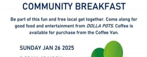 Bolinda Hall’s Free Australia Day Breakfast